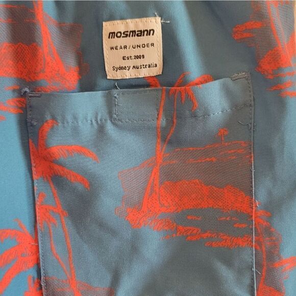 MOSMANN Wear/Under Palm Tree Swim Trunks - Picture 9 of 13
